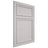 Shiloh Cabinetry Flush Inset Napa Horizontal White Oak Plain Cut Cotton Door