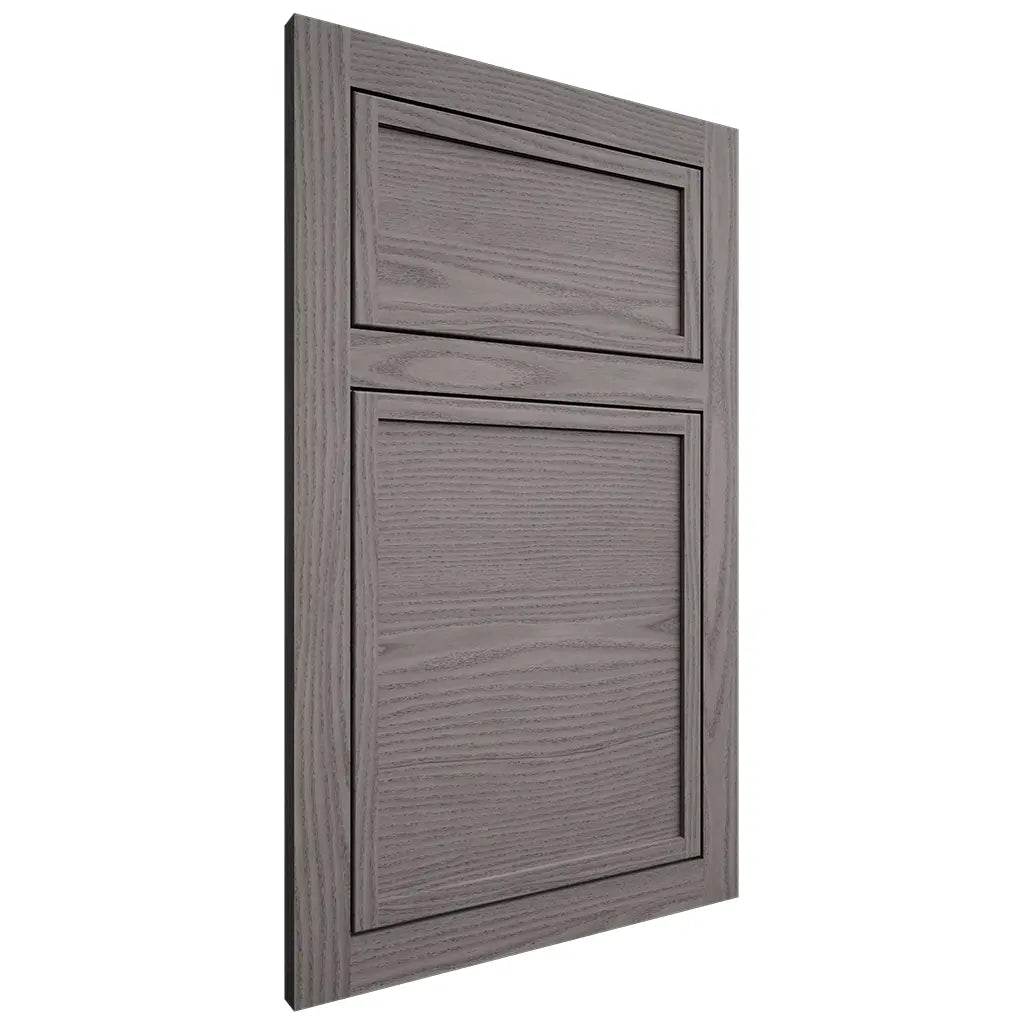Shiloh Cabinetry Flush Inset Napa Horizontal White Oak Plain Cut Flagstone Door