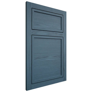 Shiloh Cabinetry Flush Inset Napa Horizontal White Oak Plain Cut Hudson Door