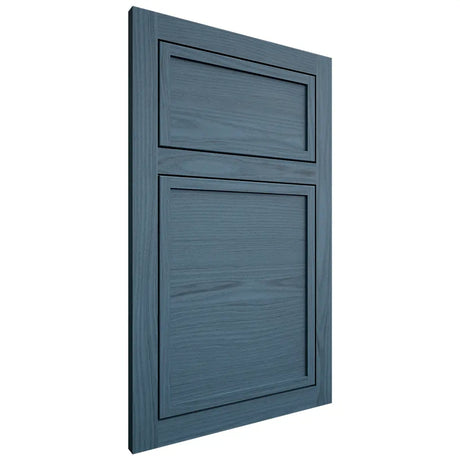 Shiloh Cabinetry Flush Inset Napa Horizontal White Oak Plain Cut Hudson Door