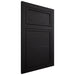 Shiloh Cabinetry Flush Inset Napa Horizontal White Oak Plain Cut Ink Door