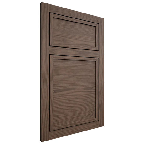 Shiloh Cabinetry Flush Inset Napa Horizontal White Oak Plain Cut Mineral Door