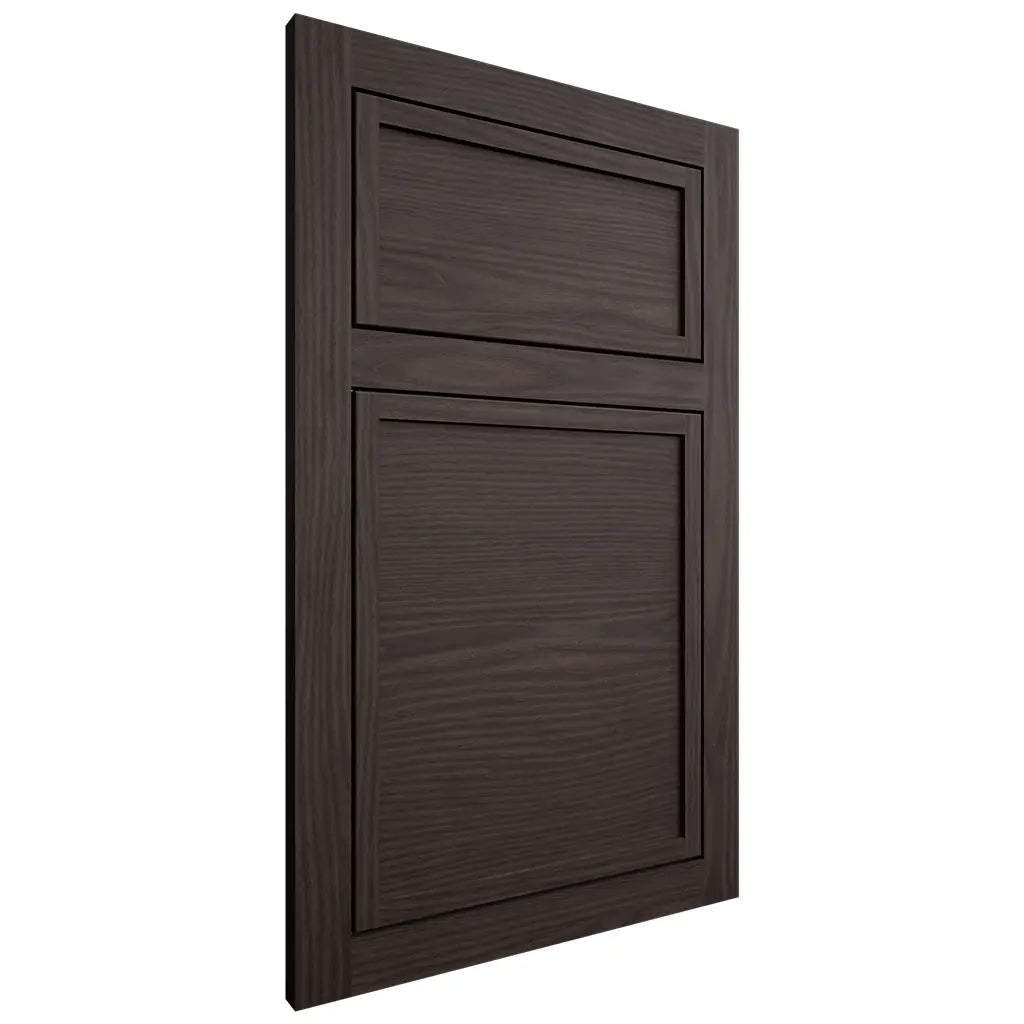 Shiloh Cabinetry Flush Inset Napa Horizontal White Oak Plain Cut Morel Door