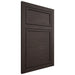 Shiloh Cabinetry Flush Inset Napa Horizontal White Oak Plain Cut Morel Door