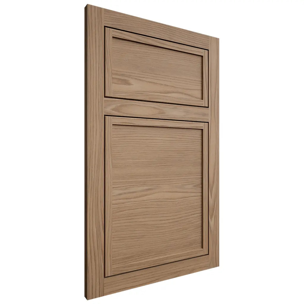 Shiloh Cabinetry Flush Inset Napa Horizontal White Oak Plain Cut Natural Door