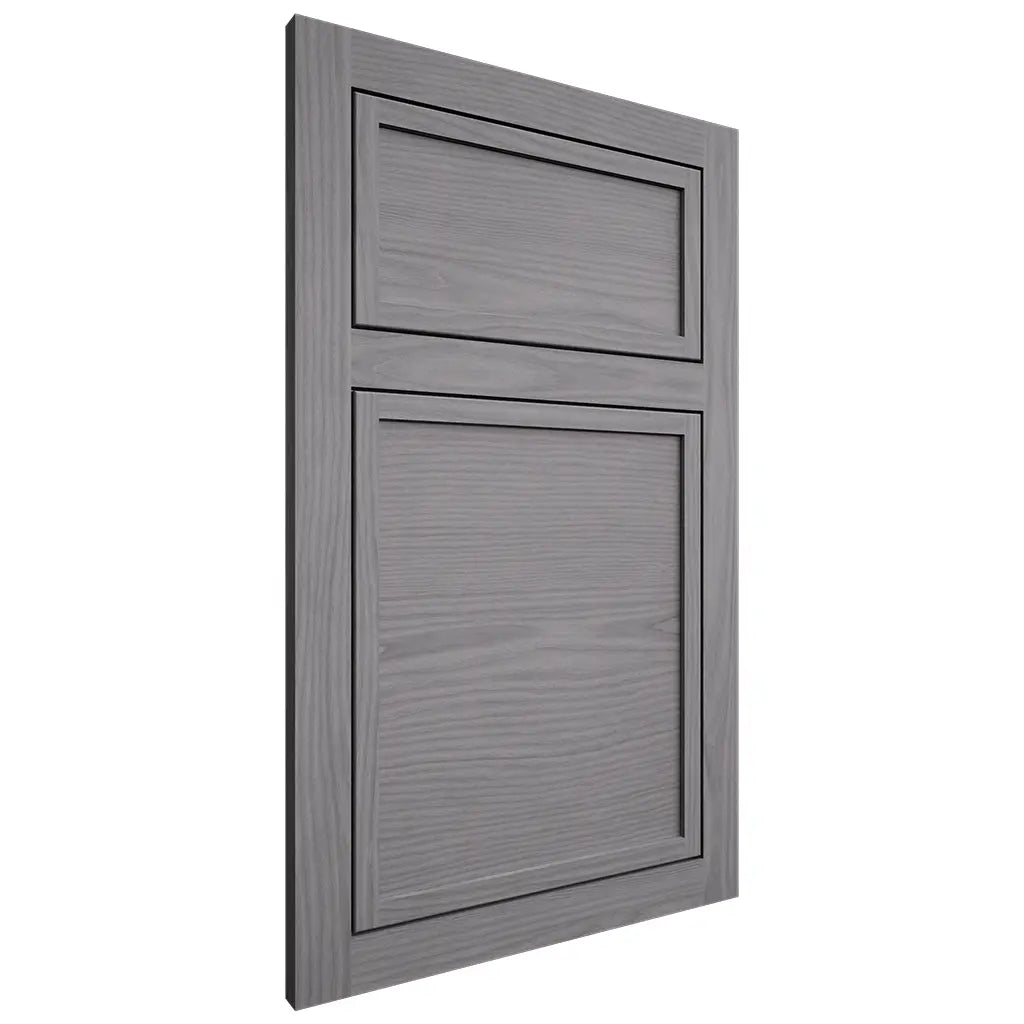 Shiloh Cabinetry Flush Inset Napa Horizontal White Oak Plain Cut Sterling Door