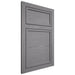 Shiloh Cabinetry Flush Inset Napa Horizontal White Oak Plain Cut Sterling Door