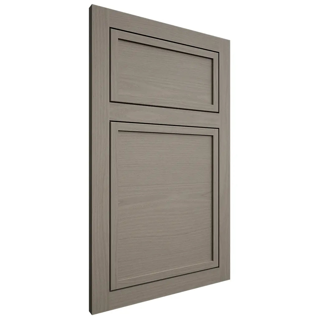 Shiloh Cabinetry Flush Inset Napa Horizontal White Oak Plain Cut Thyme Door
