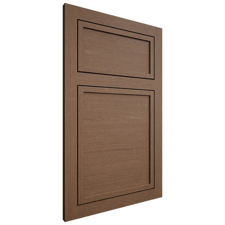 Shiloh Cabinetry Flush Inset Napa Horizontal White Oak Quarter Sawn Autumn Door