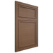 Shiloh Cabinetry Flush Inset Napa Horizontal White Oak Quarter Sawn Autumn Door