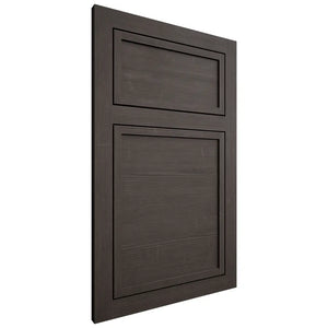 Shiloh Cabinetry Flush Inset Napa Horizontal White Oak Quarter Sawn Creekside Door
