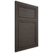 Shiloh Cabinetry Flush Inset Napa Horizontal White Oak Quarter Sawn Creekside Door