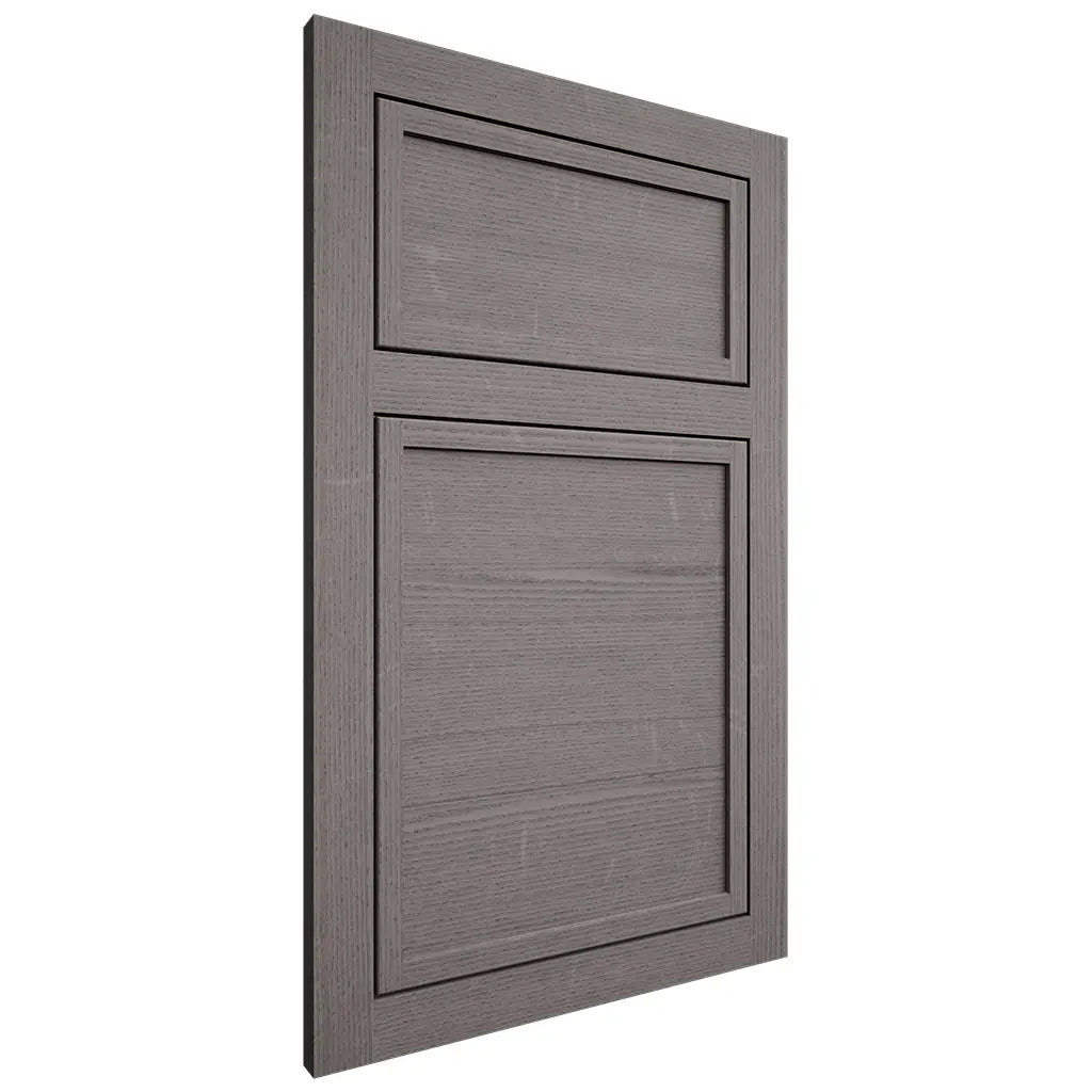Shiloh Cabinetry Flush Inset Napa Horizontal White Oak Quarter Sawn Flagstone Door
