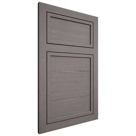 Shiloh Cabinetry Flush Inset Napa Horizontal White Oak Quarter Sawn Flagstone Door