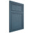 Shiloh Cabinetry Flush Inset Napa Horizontal White Oak Quarter Sawn Hudson Door