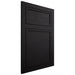 Shiloh Cabinetry Flush Inset Napa Horizontal White Oak Quarter Sawn Ink Door