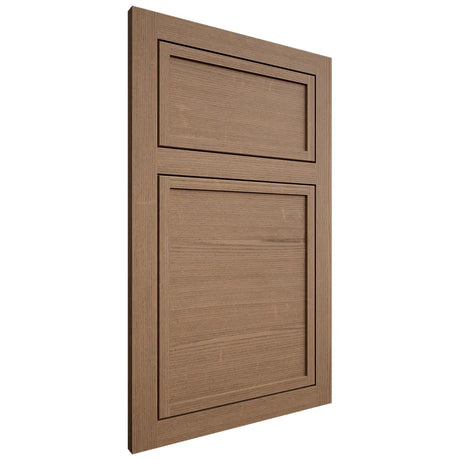Shiloh Cabinetry Flush Inset Napa Horizontal White Oak Quarter Sawn Medium Door