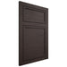 Shiloh Cabinetry Flush Inset Napa Horizontal White Oak Quarter Sawn Morel Door