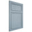 Shiloh Cabinetry Flush Inset Napa Horizontal White Oak Quarter Sawn Sky Door