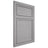 Shiloh Cabinetry Flush Inset Napa Horizontal White Oak Quarter Sawn Stratus Door