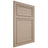 Shiloh Cabinetry Flush Inset Napa Horizontal White Oak Quarter Sawn Straw Door