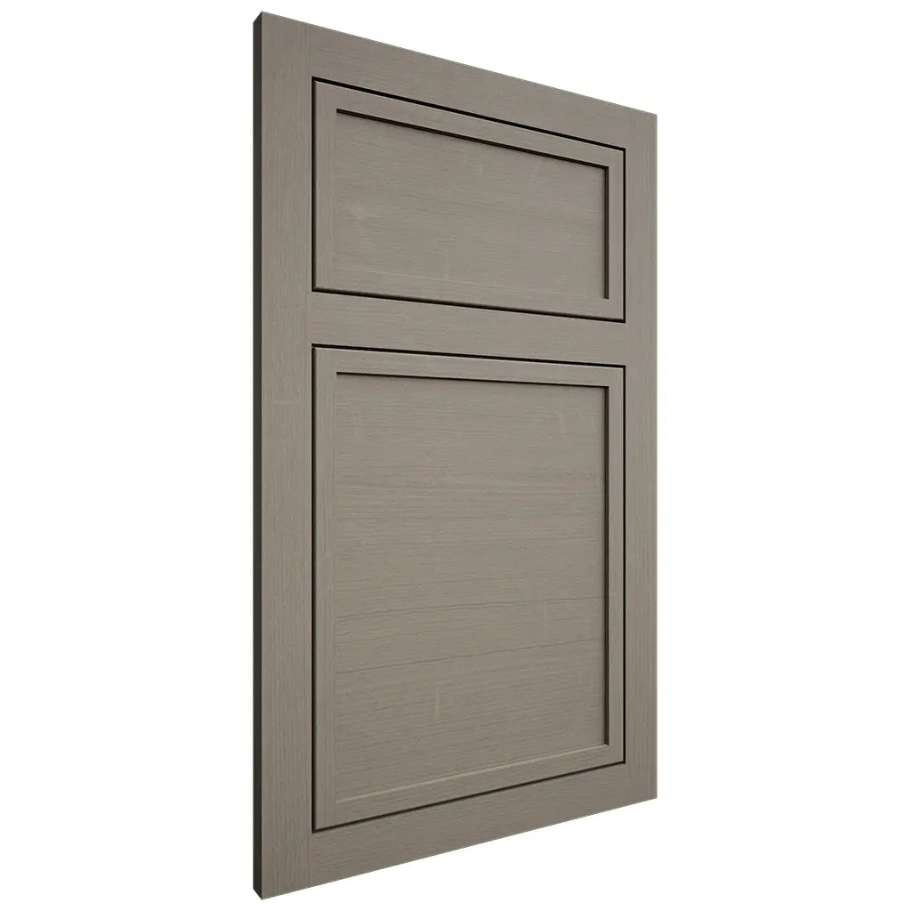 Shiloh Cabinetry Flush Inset Napa Horizontal White Oak Quarter Sawn Thyme Door