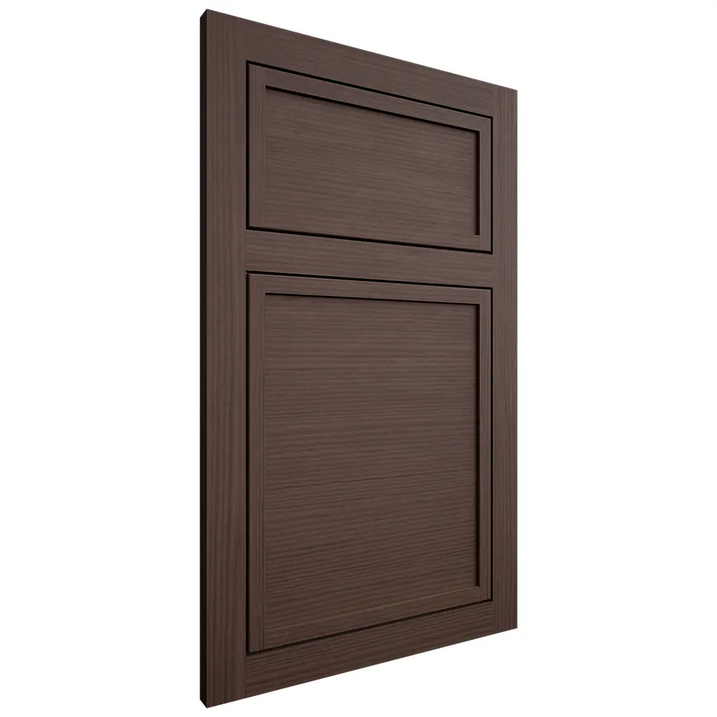 Shiloh Cabinetry Flush Inset Napa Horizontal White Oak Rift Cut Dusk Door