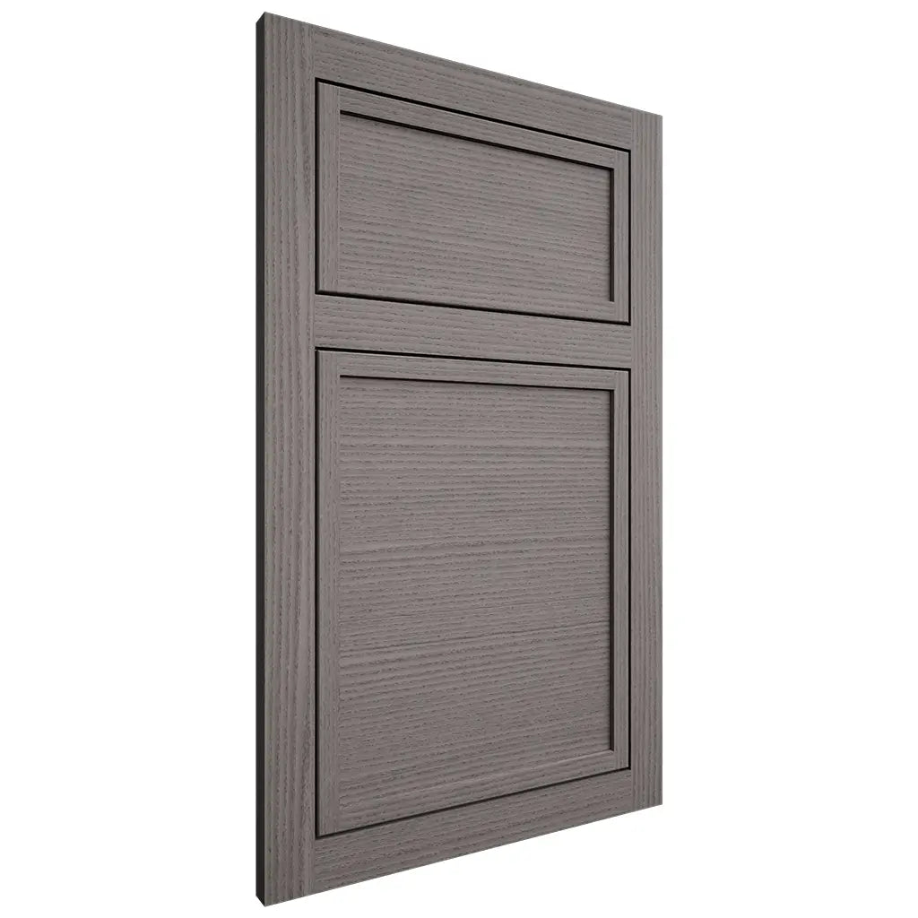 Shiloh Cabinetry Flush Inset Napa Horizontal White Oak Rift Cut Flagstone Door