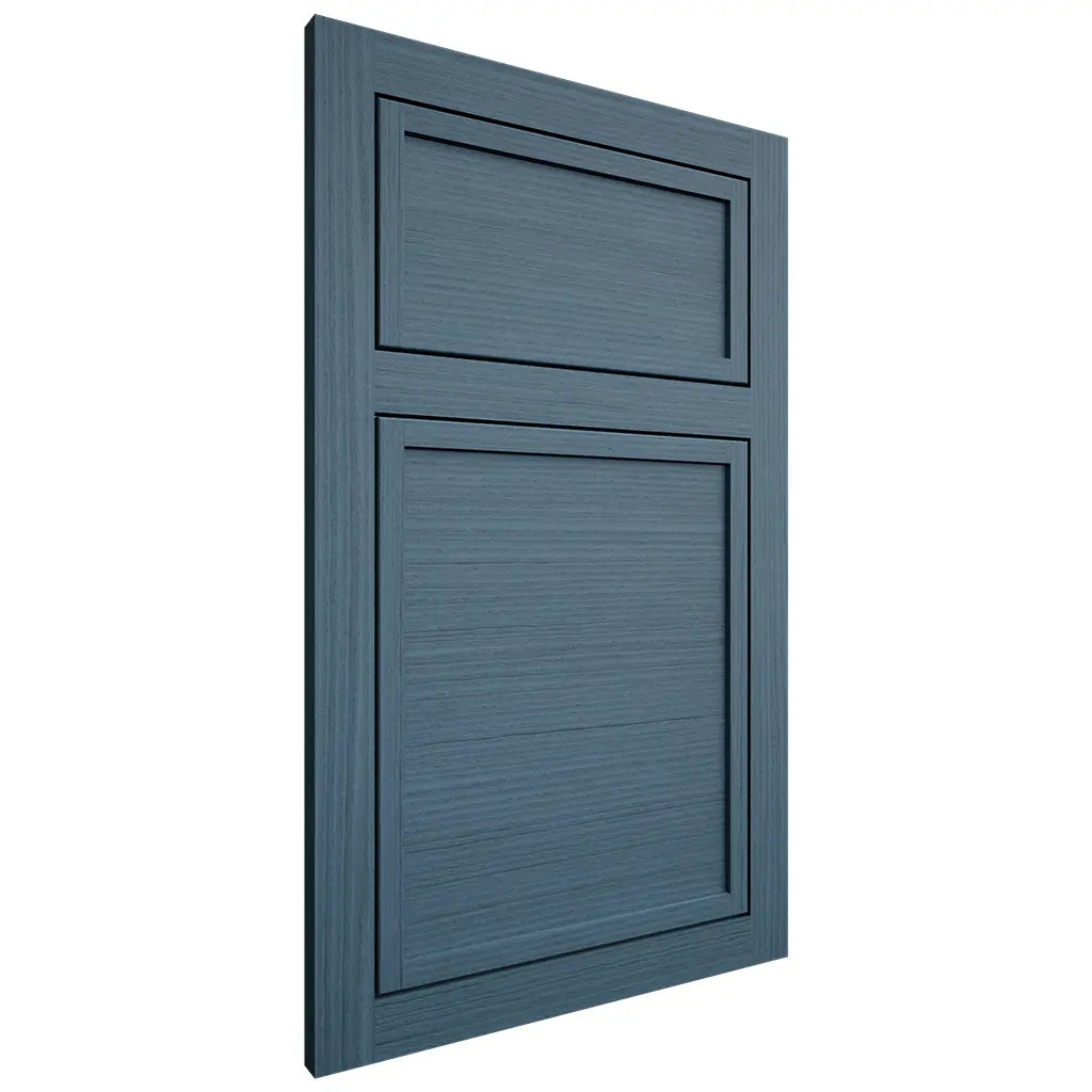 Shiloh Cabinetry Flush Inset Napa Horizontal White Oak Rift Cut Hudson Door