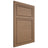 Shiloh Cabinetry Flush Inset Napa Horizontal White Oak Rift Cut Medium Door