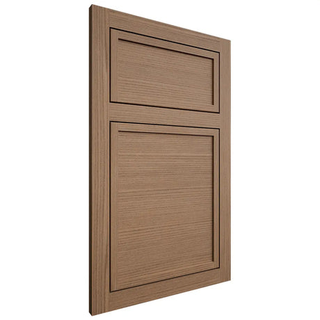 Shiloh Cabinetry Flush Inset Napa Horizontal White Oak Rift Cut Medium Door