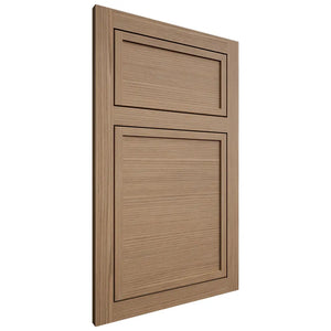 Shiloh Cabinetry Flush Inset Napa Horizontal White Oak Rift Cut Natural Door
