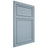 Shiloh Cabinetry Flush Inset Napa Horizontal White Oak Rift Cut Sky Door