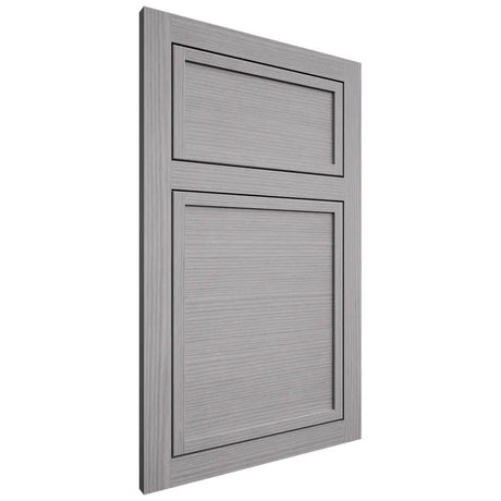 Shiloh Cabinetry Flush Inset Napa Horizontal White Oak Rift Cut Stratus Door