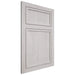 Shiloh Cabinetry Flush Inset Napa Vertical Alder Plain Cut Cotton Door
