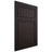 Shiloh Cabinetry Flush Inset Napa Vertical Alder Plain Cut Espresso Door