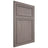 Shiloh Cabinetry Flush Inset Napa Vertical Alder Plain Cut Stonehenge Door
