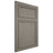 Shiloh Cabinetry Flush Inset Napa Vertical Alder Plain Cut Thyme Door