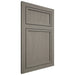 Shiloh Cabinetry Flush Inset Napa Vertical Alder Plain Cut Thyme Door
