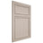 Shiloh Cabinetry Flush Inset Napa Vertical Alder Plain Cut White Sands Door
