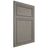 Shiloh Cabinetry Flush Inset Napa Vertical Cherry Plain Cut Thyme Door