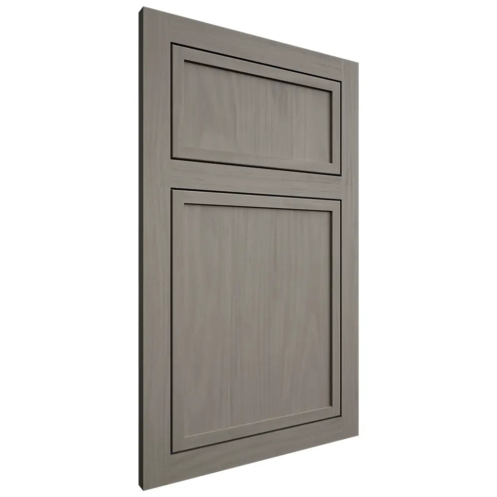 Shiloh Cabinetry Flush Inset Napa Vertical Cherry Plain Cut Thyme Door
