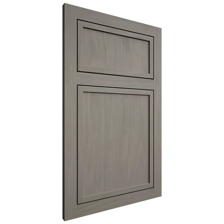 Shiloh Cabinetry Flush Inset Napa Vertical Cherry Plain Cut Thyme Door