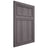 Shiloh Cabinetry Flush Inset Napa Vertical Hickory Plain Cut Cadet Door