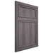 Shiloh Cabinetry Flush Inset Napa Vertical Hickory Plain Cut Cadet Door