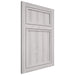 Shiloh Cabinetry Flush Inset Napa Vertical Hickory Plain Cut Cotton Door