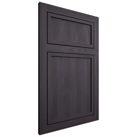 Shiloh Cabinetry Flush Inset Napa Vertical Hickory Plain Cut Harbor Door