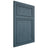 Shiloh Cabinetry Flush Inset Napa Vertical Hickory Plain Cut Hudson Door