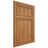Shiloh Cabinetry Flush Inset Napa Vertical Hickory Plain Cut Medium Door