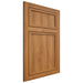 Shiloh Cabinetry Flush Inset Napa Vertical Hickory Plain Cut Medium Door